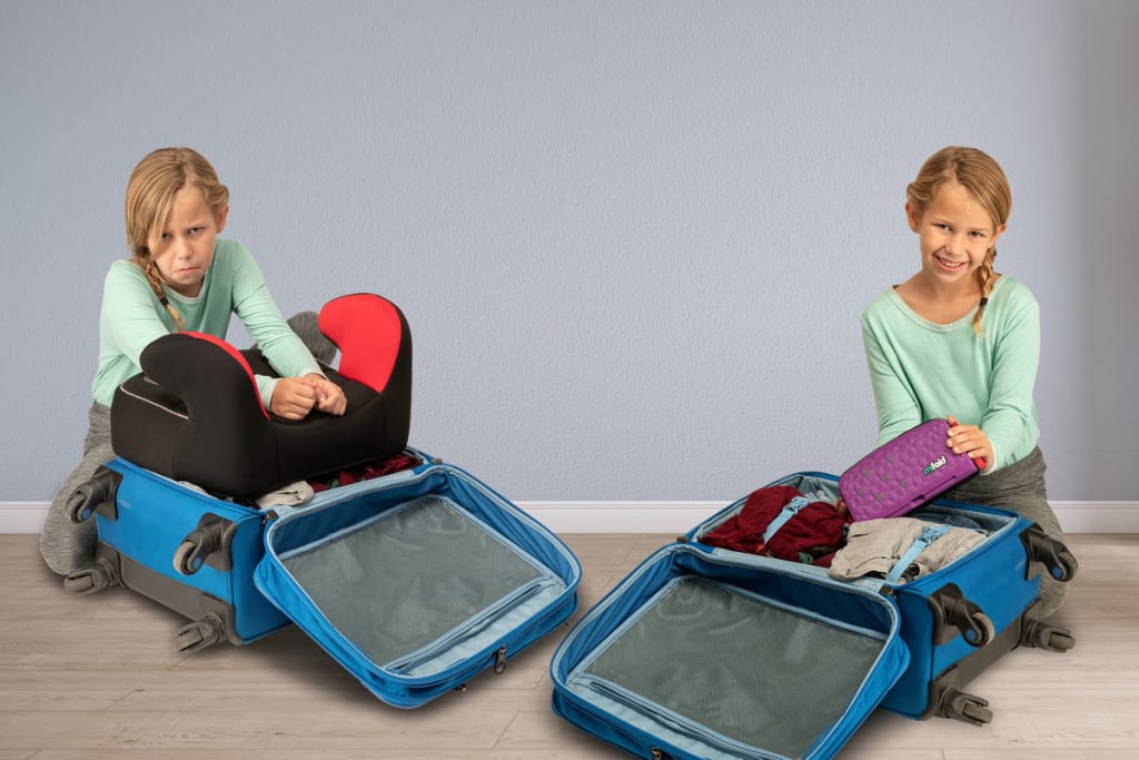 Mifold Comfort grab-and-go booster